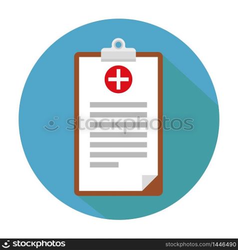 Clinical record, prescription, medical checkup report, health insurance concepts. Clipboard with checklist and medical cross in mockup style for website or mobile apps design. vector illustration eps10. Clinical record, prescription, medical checkup report, health insurance concepts. Clipboard with checklist and medical cross in mockup style for website or mobile apps design. vector