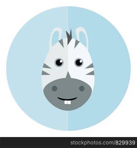 Clipart of zebra animal vector or color illustration