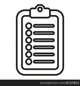 Clipboard injury icon outline vector. Business policy. Finance money. Clipboard injury icon outline vector. Business policy