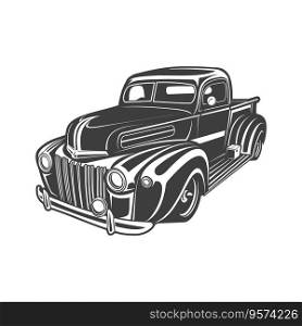 Cllasic car s vector image