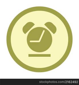 clock alarm circle icon