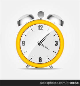 clock alarm icon vector illustration