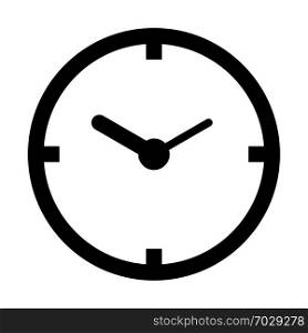 clock, icon on isolated background