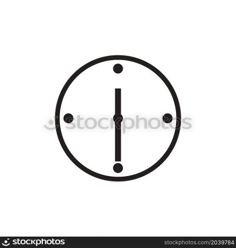 clock icon vector design templates white on background