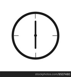 clock icon vector illustration design