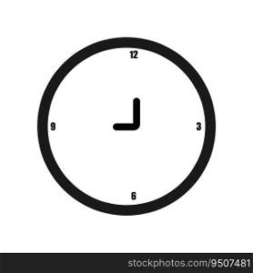 clock icon vector illustration design
