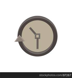 Clock icon vector time simple face illustration isolated watch symbol hour design sign timer dial