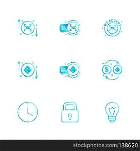 clock , lock ,idea ,  crypto currency , money,  crypto , currency , icons , lock , unlock , graph , rate ,icon, vector, design,  flat,  collection, style, creative,  icons