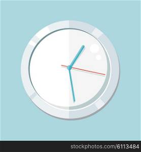 Clock logo icon isolated. Watch object, time office symbol. Clock flat icon. Time logo. Watch logo. Clock logo. World time. Clock icon. Clock time vector icon. Timer clock isolated. Clock silhouette