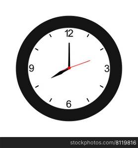 clock logo stock illustration design
