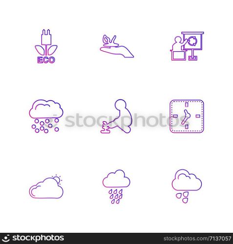 clock , time , plants ,ecology , sun , cloud , rain , weather , icon, vector, design, flat, collection, style, creative, icons , sky , pointer , mouse , tree , enviroment , cloudy,icon, vector, design, flat, collection, style, creative, icons