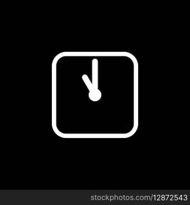 Clock Timer Icon Vector Template