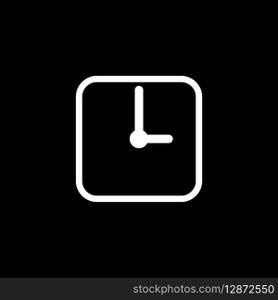 Clock Timer Icon Vector Template