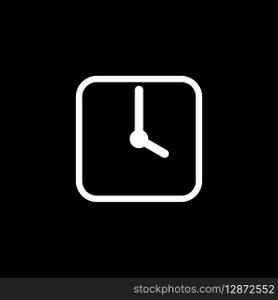 Clock Timer Icon Vector Template