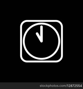 Clock Timer Icon Vector Template