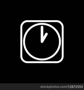 Clock Timer Icon Vector Template