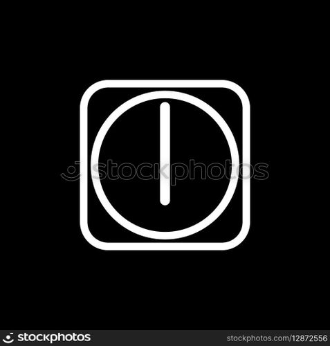 Clock Timer Icon Vector Template