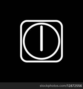 Clock Timer Icon Vector Template