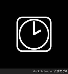 Clock Timer Icon Vector Template