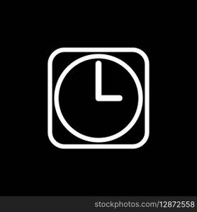 Clock Timer Icon Vector Template