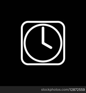 Clock Timer Icon Vector Template