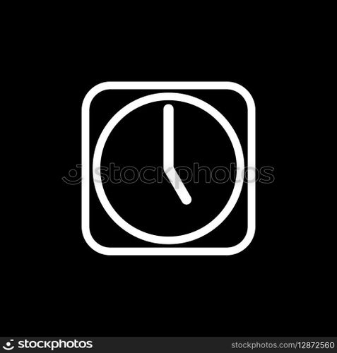 Clock Timer Icon Vector Template