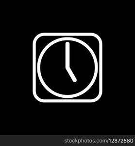 Clock Timer Icon Vector Template