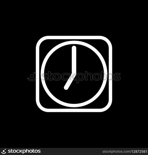Clock Timer Icon Vector Template