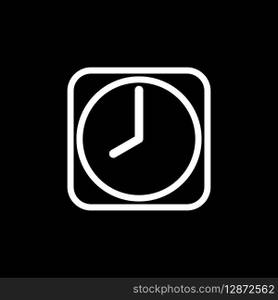 Clock Timer Icon Vector Template