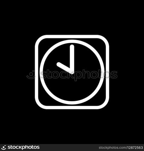 Clock Timer Icon Vector Template