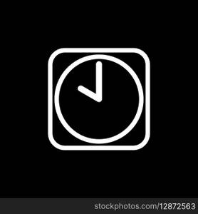 Clock Timer Icon Vector Template