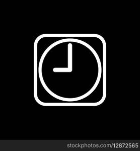 Clock Timer Icon Vector Template