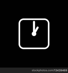 Clock Timer Icon Vector Template
