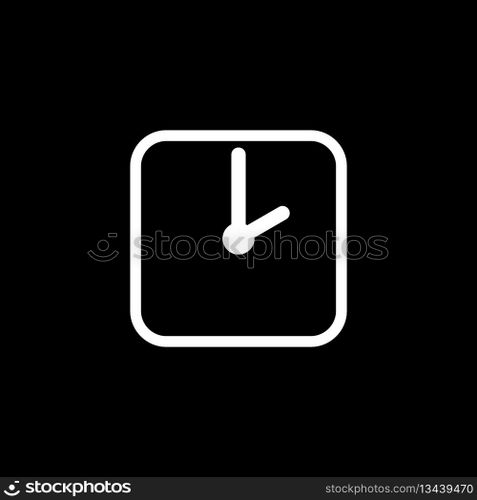 Clock Timer Icon Vector Template