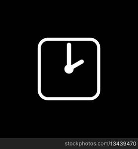 Clock Timer Icon Vector Template