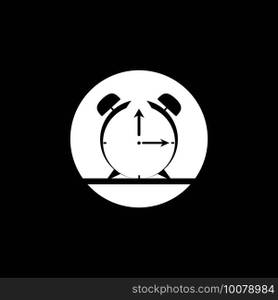 Clock timer logo vector template