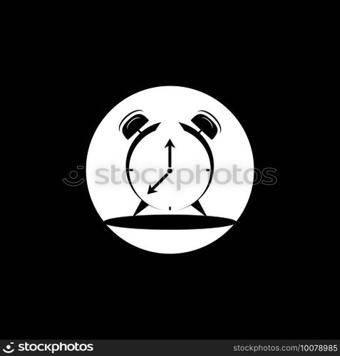 Clock timer logo vector template