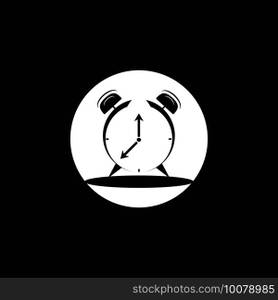 Clock timer logo vector template