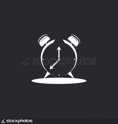 Clock timer logo vector template