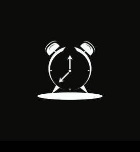 Clock timer logo vector template