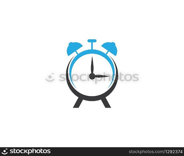 Clock vector icon illustration design