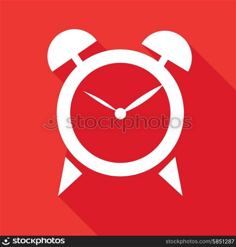 clock with a long shadow