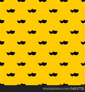Clogs pattern seamless vector repeat geometric yellow for any design. Clogs pattern vector