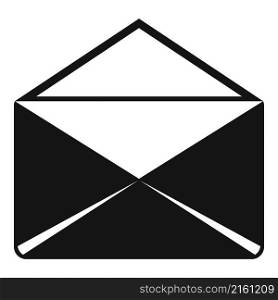 Close envelope icon simple vector. Mail letter. Post open. Close envelope icon simple vector. Mail letter
