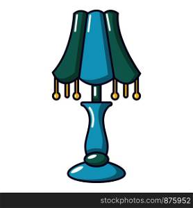 Close lamp icon. Cartoon illustration of close lamp vector icon for web. Close lamp icon, cartoon style