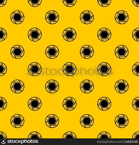 Close objective pattern seamless vector repeat geometric yellow for any design. Close objective pattern vector