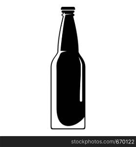 Closed bottle icon. Simple illustration of closed bottle vector icon for web. Closed bottle icon, simple style.