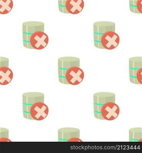 Closed database pattern seamless background texture repeat wallpaper geometric vector. Closed database pattern seamless vector