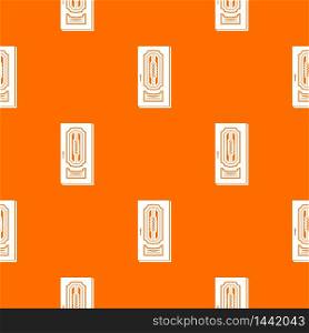 Closed door pattern vector orange for any web design best. Closed door pattern vector orange