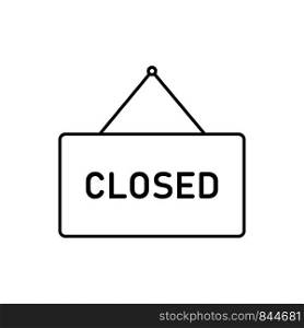 Closed open signboards isolated. Retro decoration market element. Store banner. EPS 10. Closed open signboards isolated. Retro decoration market element. Store banner.